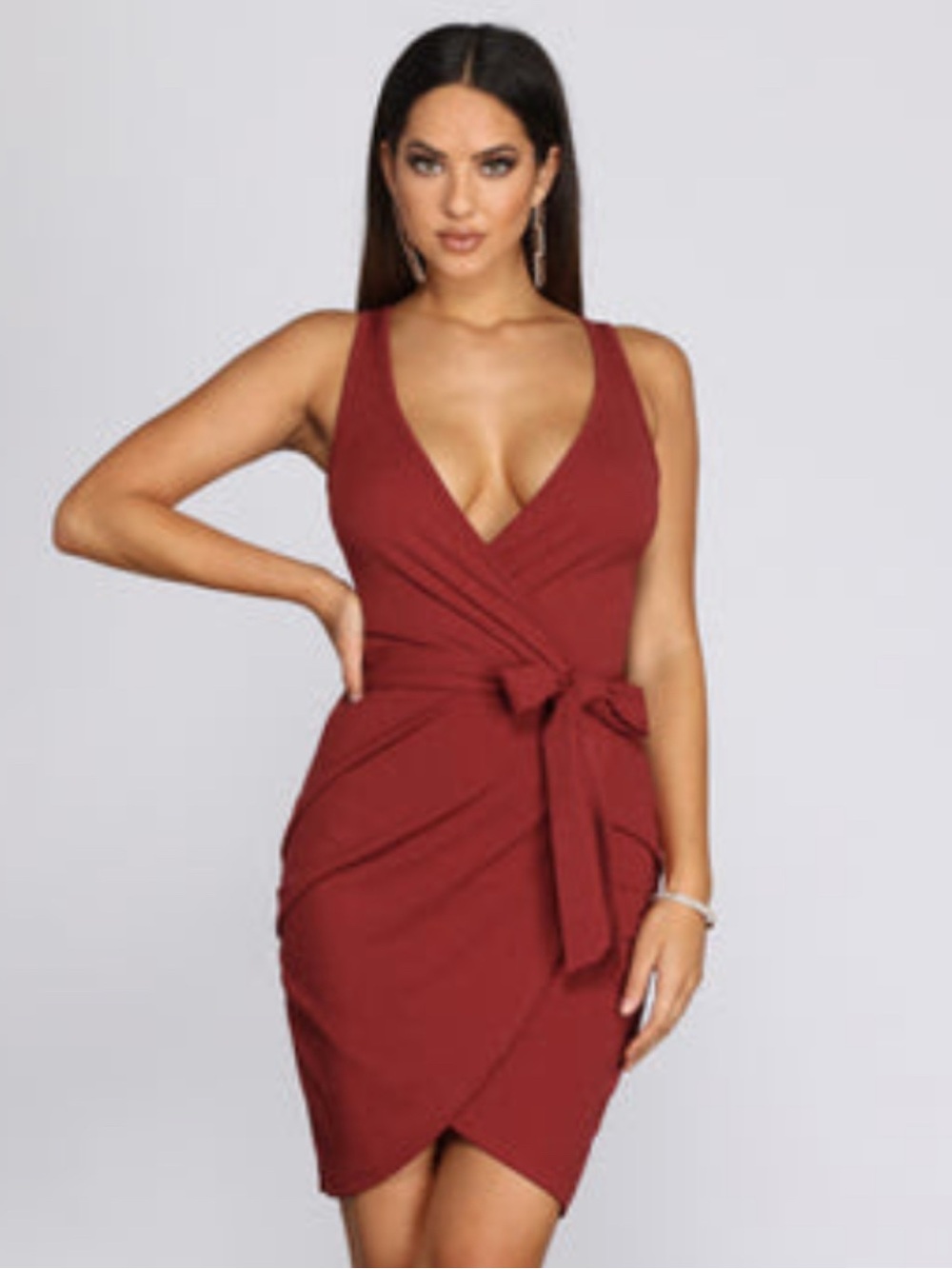 Windsor wrapped in beauty mini dress
